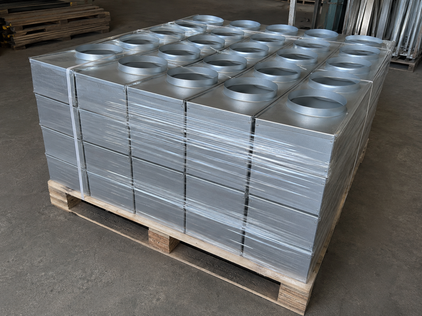 Plenum linear pronto para retirada